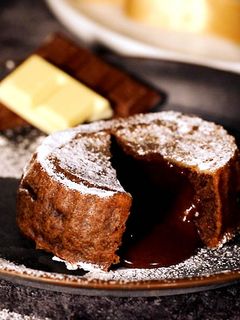 半熟巧克力蛋糕【氣炸鍋】 的食譜成品照片