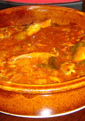 A picture of Fast-track Fish Curry.