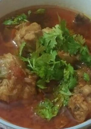 A picture of Chicken CURRY MASALA.