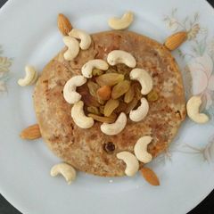 A picture of Sweet Prantha of Sattu.