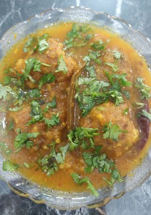 A picture of Kofta (Bottle gourd).