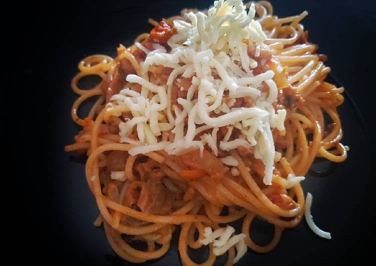 Spaghetti Bolognese Funghi Porcini