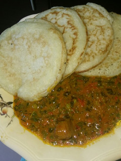 A picture of Rice pancake.