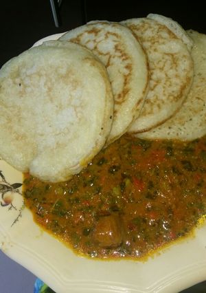 A picture of Rice pancake.
