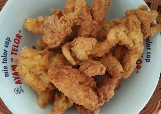 Telor Crispy kriuk-kriuk