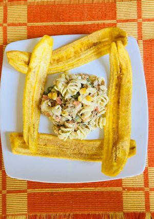 Una foto de Ensalada de macaroni