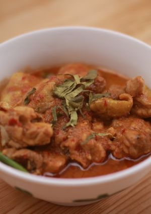 A picture of Chicken Panang Curry.