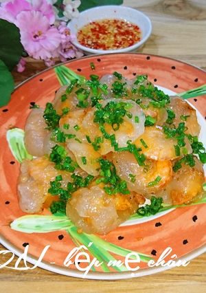 Hình của món Cách làm bánh bột lọc không nhồi bột không bắt (gói) bánh.