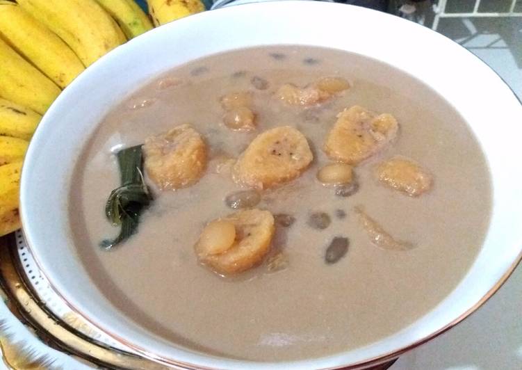 Kolak Pisang Raja Kolang Kaling