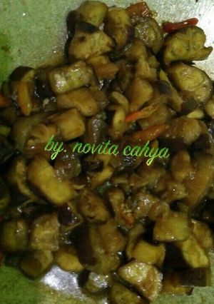 Foto resep Terong kecap pedas