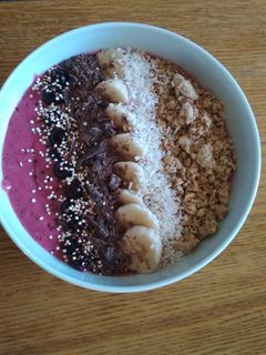 Φωτογραφία της συνταγής Mix berries smoothie bowl
