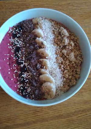 Φωτογραφία της συνταγής Mix berries smoothie bowl