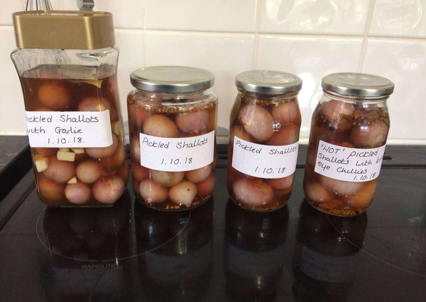Pickled shallots