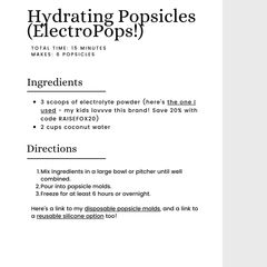 Hydrating Popsicles (ElectroPops!) A picture of Hydrating Popsicles (ElectroPops!).