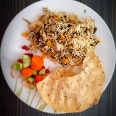 A picture of Sweet corn Methi Pulao.