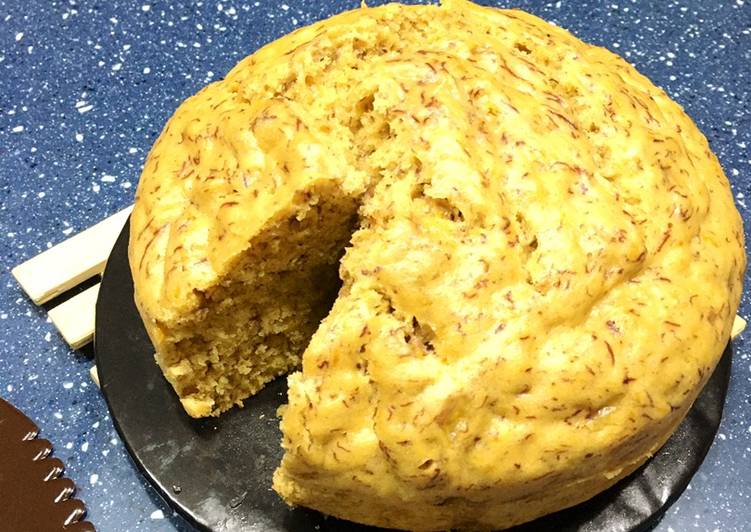 How to Prepare Homemade Steam banana cake