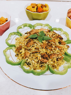 عکسی از دستور امگشت (پلو تن ماهی)