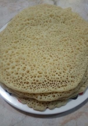 صورة لوصفة بغرير بدون اختمار