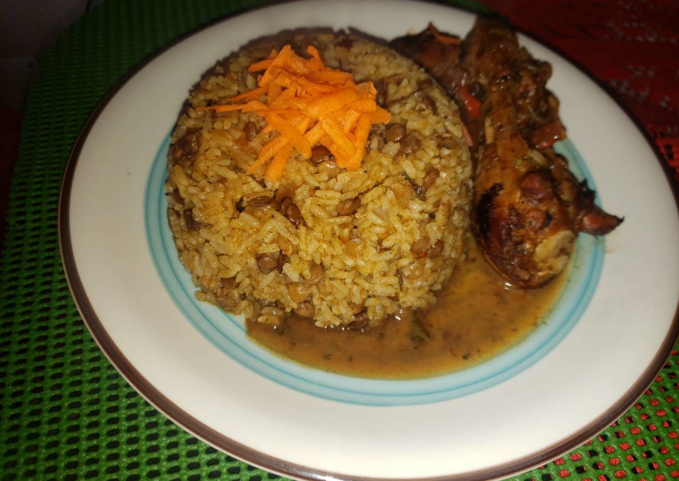 Moro de lentejas 🇩🇴🇩🇴🇩🇴