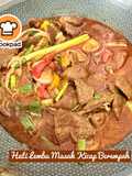 👩‍🍳Hati Lembu Masak Kicap Berempah
