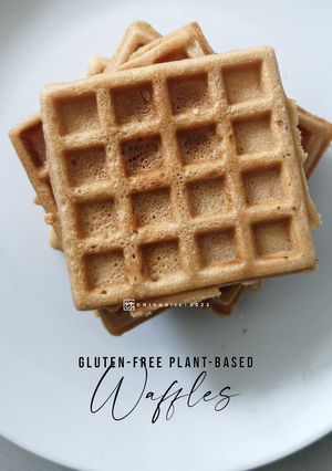 Gambar Gluten-Free Plant-Based Waffles