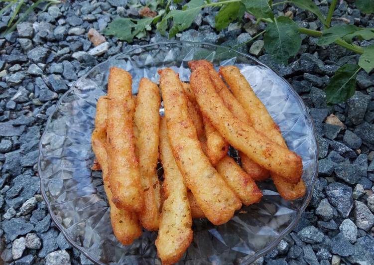 Bagaimana Membuat Stik Kentang Keju, Bikin Ngiler