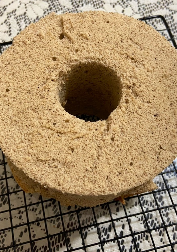伯爵戚風蛋糕 的食譜成品照片