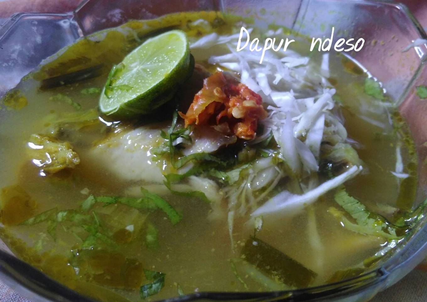 Resep Soto Ayam "ndelik" yang Sempurna