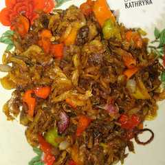 รูปของ Tumis bawang + ebi