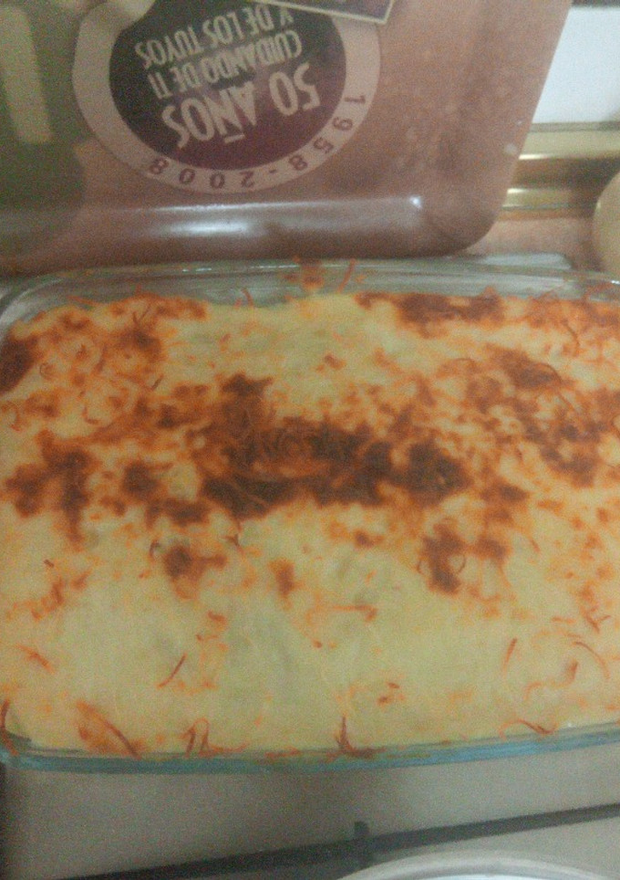 Una foto de Lasaña con verduras y atùn