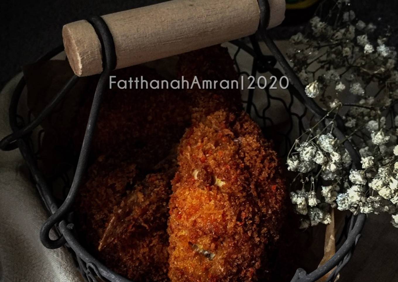 Ayam goreng crispy enak