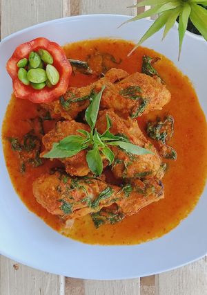 Foto resep Ayam Bumbu Merah Kemangi