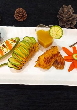 عکسی از دستور غذای رژیمی 💪