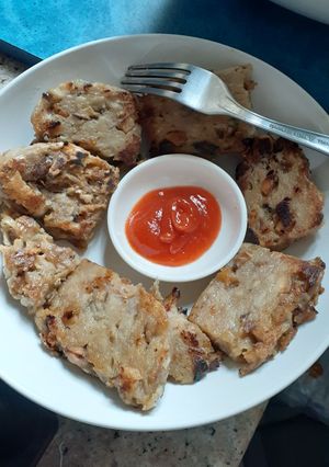 Foto resep Wudao Ko (olahan keladi/talas)