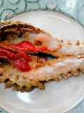 กุ้งมังกรแดงย่าง