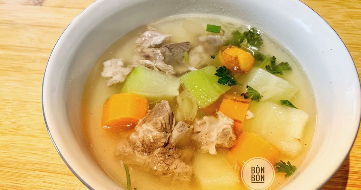 Cách Làm Món Canh Xương Hầm Susu Cà Rốt của Bòn Bon - Cookpad