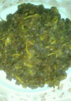 A picture of Agugu ne Achicha(pigeon bean).