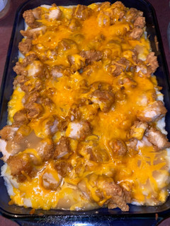 A picture of Copycat KFC bowl.