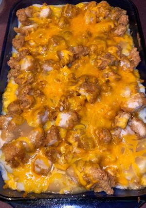 A picture of Copycat KFC bowl.