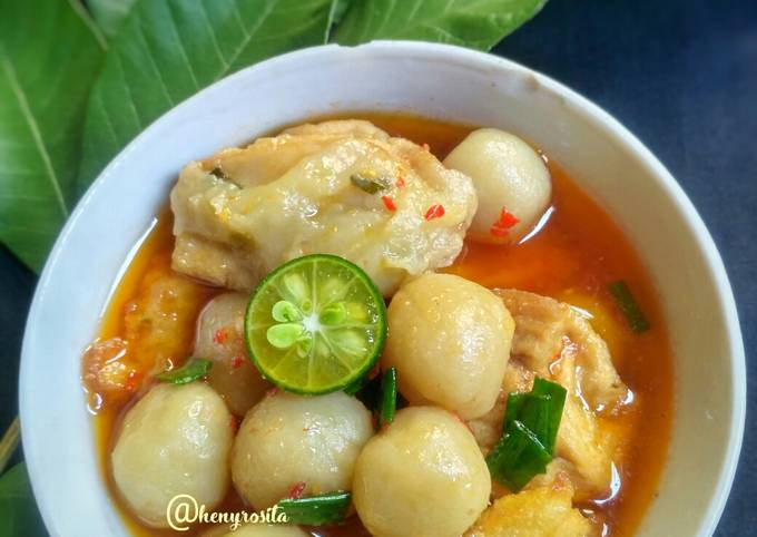 Baso Aci Kuah Pedas