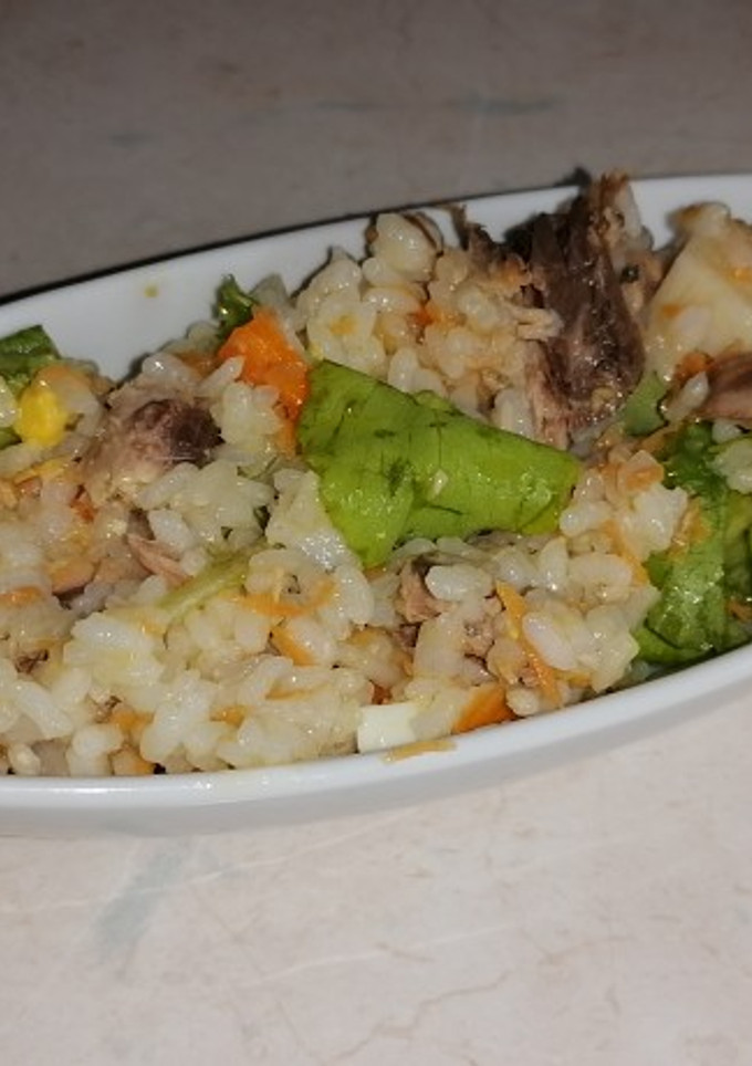 Una foto de Ensalada de arroz