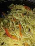 Pastas con mejillones