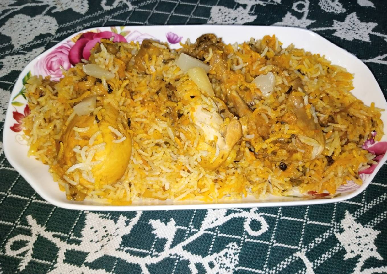 Pineapple Chicken Biryani