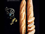 نان باگت -‏baguette bread