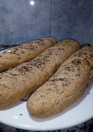 Una foto de Pan integral!!! A mí manera!!🍞