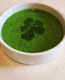 Crema de cilantro y chile poblano