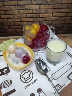 Foto resep Pudding Jelly Ball Buah
