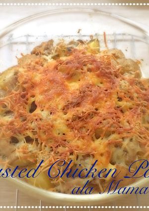 Foto resep Roasted chicken potato