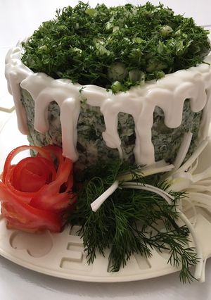 عکسی از دستور سالاد روسی