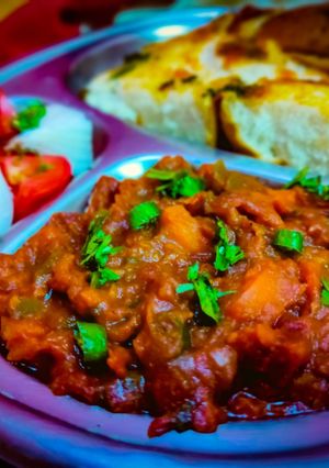 পাও ভাজি (Pav bhaji recipe in bengali) রেসিপির প্রধান ছবি